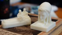 Test di stampa 3D per il sarcofago degli sposi e per Ati