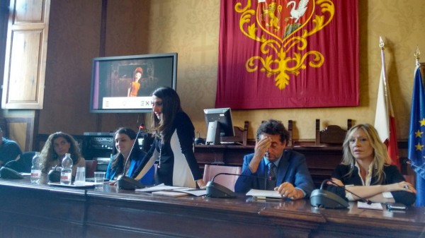 Conferenza stampa ad Orvieto