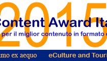 Experience Etruria riceve il primo premio ad eContent Award 2015 – categoria eCulture and Tourism