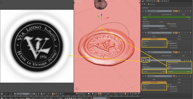 How to: a sealing wax stamp animation in Blender