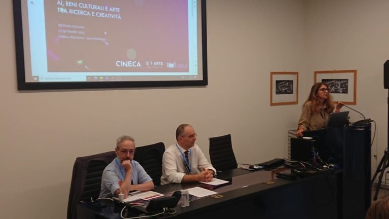 apertura workshop AI Beni Culturali Arte