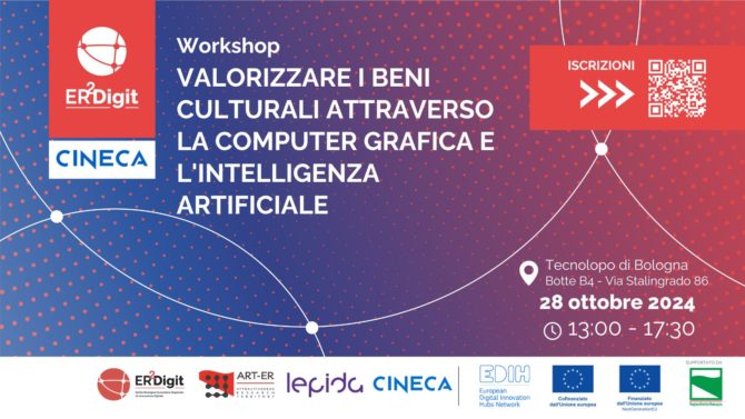 Workshop Valorizzare i Beni Culturali attraverso la computer grafica e l’intelligenza artificiale