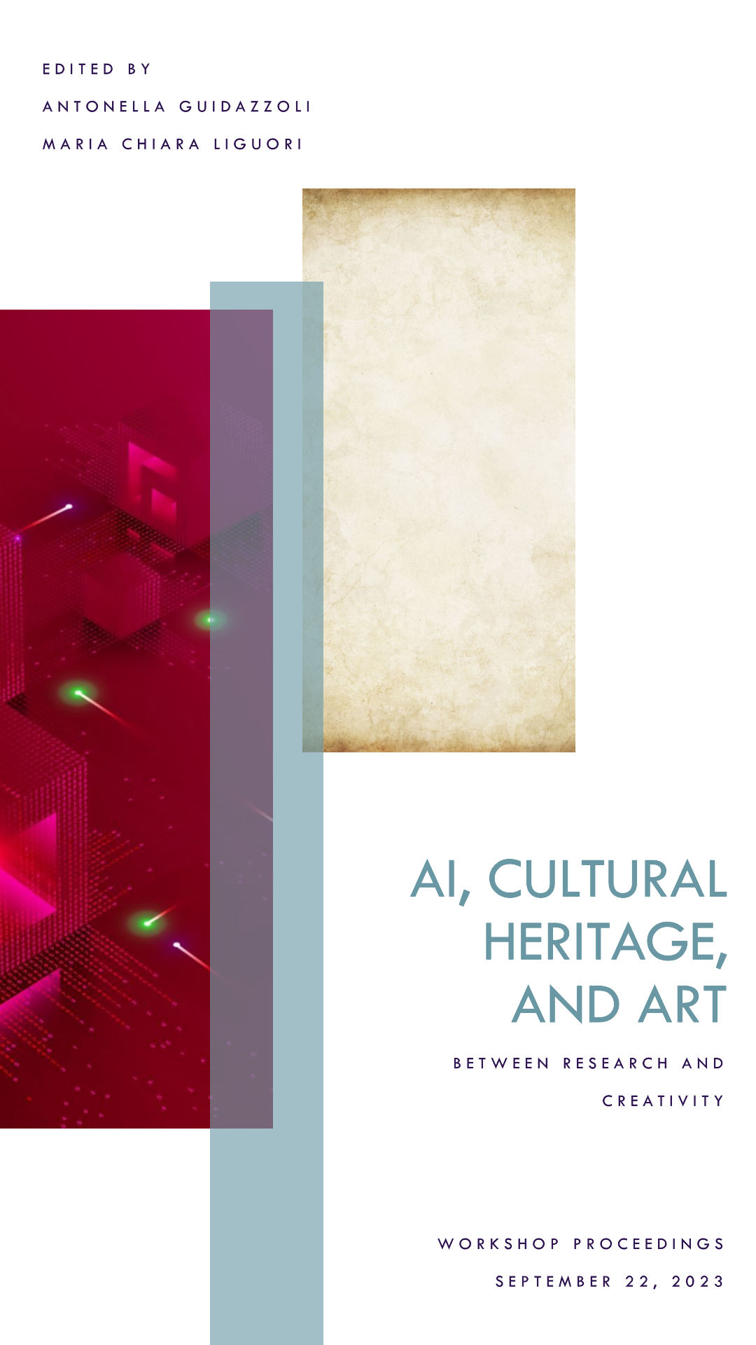 cover for the proceedings of the second workshop on Artificial intelligence Cultural Heritage and Art